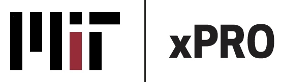 MIT xPro Logo, horizontal.